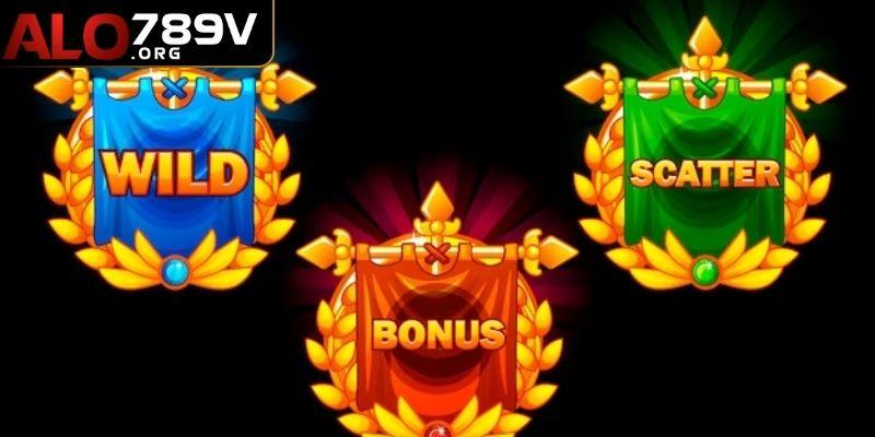 Tính năng từ các biểu tượng đặc biệt trong trò chơi Slot Vegas